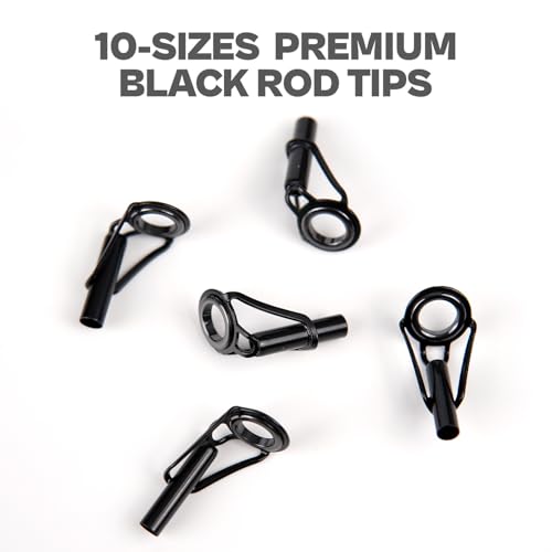 Image of Fishing Rod Tip Repair Kit with Glue /Supplies /Step-by-Step Instructions