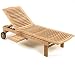 Produktbild ROG garden-line TL8009: Teak Liege Barbados MIT ABLAGE