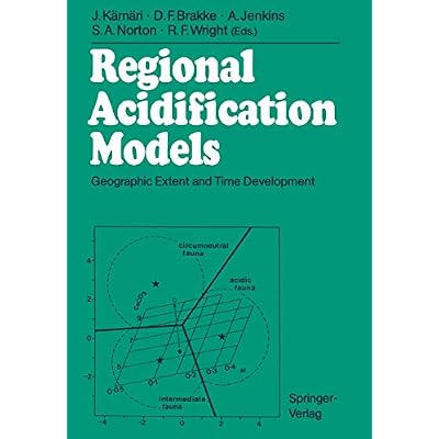 Regional Acidification Models: Geographic Extent and Time Development