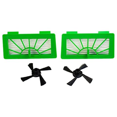 Hannets Hochwertiges Ersatzzubehör Vorwerk VR100 I VR 100 Roboterstaubsauger Staubsaugroboter Ersatzset passend Cover