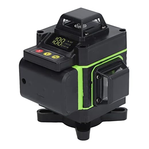 Indicador de Nivel, Modo de Pulso, Haz Verde, Resistencia a los Golpes, Modo Manual Profesional, Herramienta de Nivel de Línea Láser de Techo (Enchufe de la UE)
