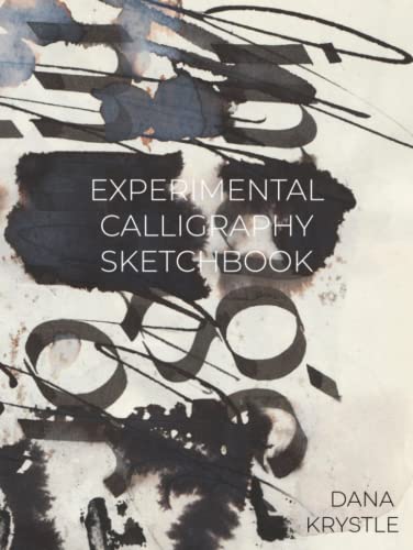 Carnet de calligraphie expérimentale pour vos essais à l'encre format dessin