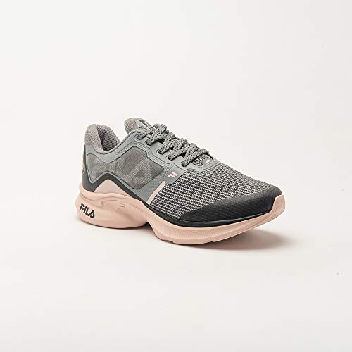 Tênis Racer Move, FILA, Cinza/Preto/Rosa Claro, 37