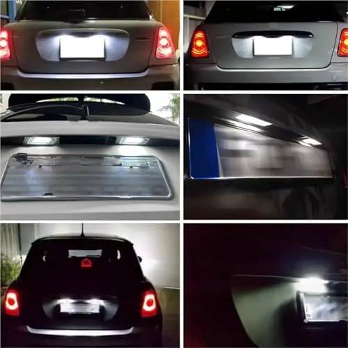 Lámpara para Mini Cooper R56 R57 con luz LED blanca 6000K pura y sistema Canbus anti errores 5