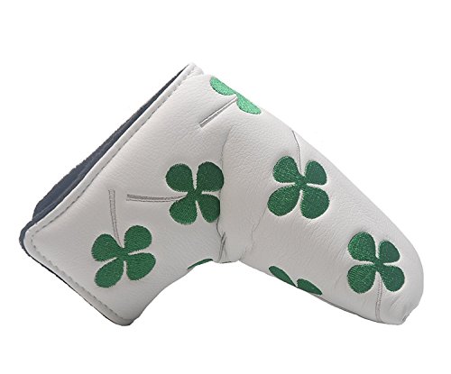 Beehive Filter OxoxO Copritesta da Golf con Trifoglio Ricamato per Tutte Le Marche Callaway Ping Taylormade Titleist Scotty Cameron Putter