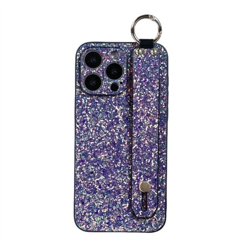 Housse de Poudre Flash pour iPhone protégeant des chutes avec sangle anti-perte pour grand écran