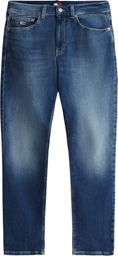 Tommy Jeans Ryan Slim Str Dh0235 Dm0Dm21054, Pantaloni, Uomo, Denim (Denim Medium), 36W / 32L - 6