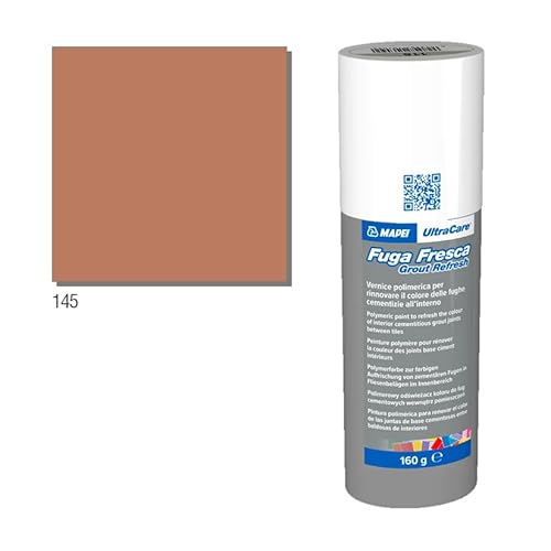 Mapei Ultracare FUGA FRESCA 145 TERRA DI SIENA vernice polimerica per rinnovare il colore delle fughe cementizie Flacone 160gr.