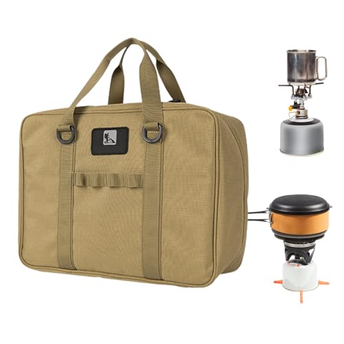 Borsa portaoggetti per cucina da campeggio borsa da viaggio organizer per utensili da per pentole con cerniera bidirezionale per barbecue da da escursionismo