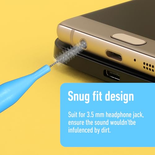 10 Pack USB C Handy Reinigungsset Telefon Lautsprecher Reinigungsbürsten Telefonhörer Reinigungsbürste Verstopfungsfreier Mini Bürstenreiniger für 16 Pro Max Laptop Keyboard Cleaner