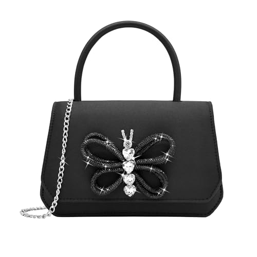 Image of Women's Evening Bag Bridal Party Clutch Purses Cocktail Prom Handbags with Patent Leather