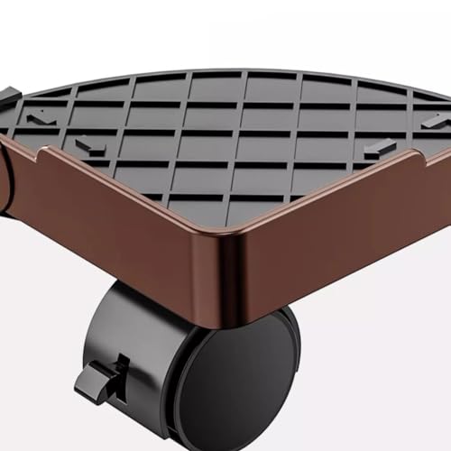 Soporte para CPU ajustable con ruedas para base de chasis de computadora - negro talla única miniatura 5