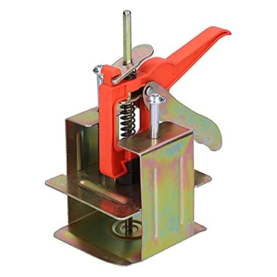 Tile Lifting Tool, Red Hand-Held Tile Leveling System, All-Steel Tile Height Adjuster, Can Be Used For Doors And Windows, Cabinets, Floors, Porches