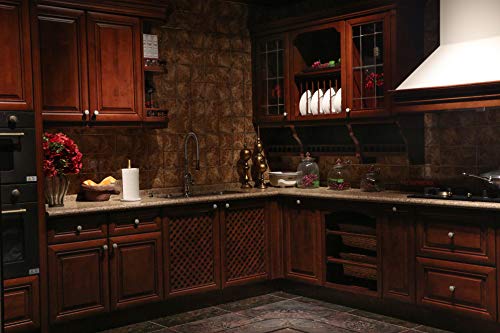 Lutavoy Marble Paper Towel Holders Copper Plated Standing Kitchen Paper Towel Holder With Marble Base (Kz22 - Gold) #TOP5