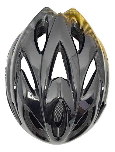 Capacete Ciclismo Tsw Raptor 2019 Com Sinalizador Led Preto/cinza/laranja