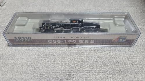 Locomotive Micro Ace A6310 C56160 amélioré pour modélisme ferroviaire