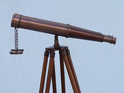 Binoculares de Pie Hampton Nautical 62" Bronce miniatura 4