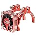 DKKY Aluminium-Motorkühlventilator, verstellbare Dual-Motorhalterungen, 36–38 mm, für TRAXXAS ARRMA Axial 1/10 RC Car 540 550 3650 Motor (rot) MI 4 günstig Kaufen-DKKY Aluminium-Motorkühlventilator, verstellbare Dual-Motorhalterungen, 36–38 mm, für TRAXXAS ARRMA Axial 1/10 RC Car 540 550 3650 Motor (rot)