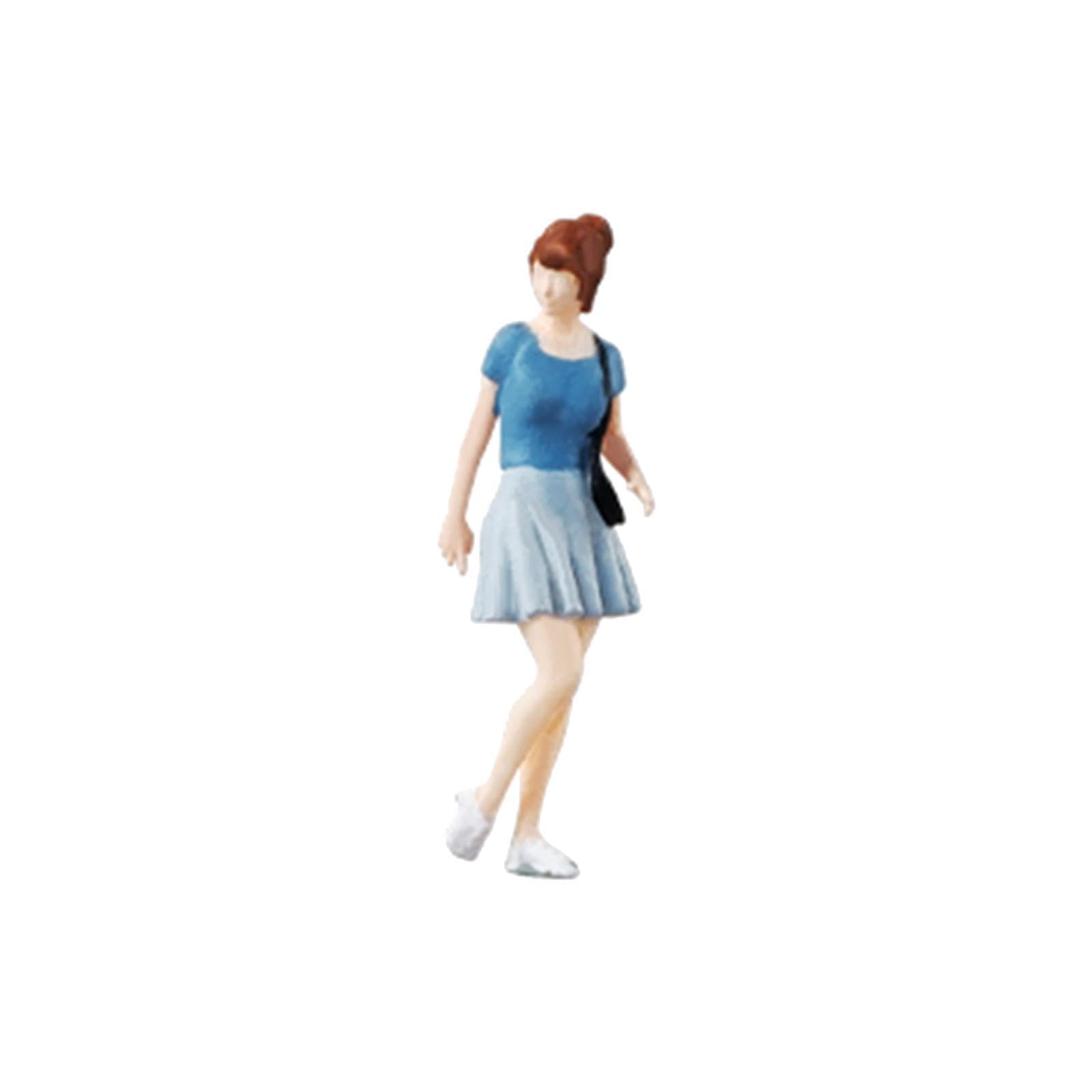 AUYXSSZ Landscape Model Railroad Scenery Figure Authentic Looking Miniature Figures Highlight Scenery Layout More Attractive. All Miniature Figure is Made of