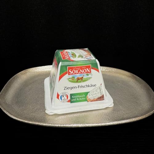 ELITE SELECTION �\���j���� �t�����`�V�F�[�u�� �K�[���b�N�ƃn�[�u�̎R�r���`�[�Y�b�X�v���b�h�^�C�v �s���~�b�h�^ �i�`�������`�[�Y 140g ? �㎿�ȕ����ƃN���[�~�[�Ȍ��ǂ� Soignon French Chevre Goat Chee