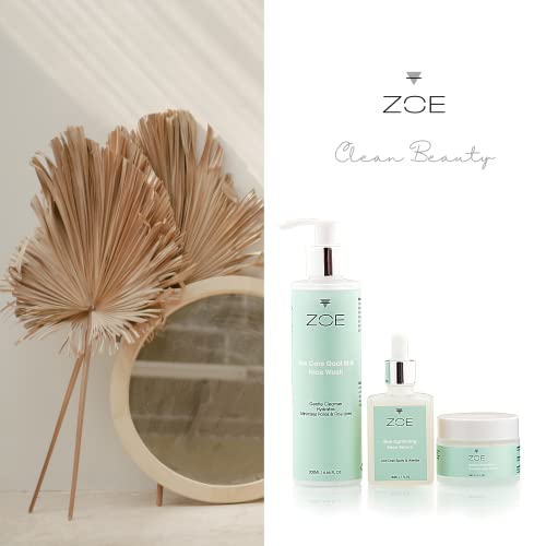 Zoe Skincare - Natural Goat Milk Face Cream​ - Rejuvenating Organic Face Moisturizer - Nourishing Dry Skin And Sensitive Skin Face Lotion - Cruelty And Fragrance Free #TOP6