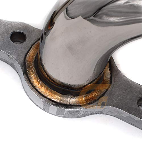 Exhaust Headers 1-3/4 in. Stainless Steel Polished Finish for 2003-2006 Silverado Sierra Suburban 1500 1500HD 2500 2500HD 6.0L V8 - Image 5