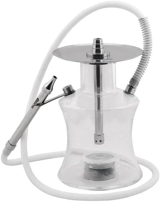 ODUMAN N2 Clear Glass Hookah (CLEAR)