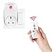 Magicfly Remote Control Electrical Outlet Switch for Household Appliances, White (1 Outlet, 1 Remote)