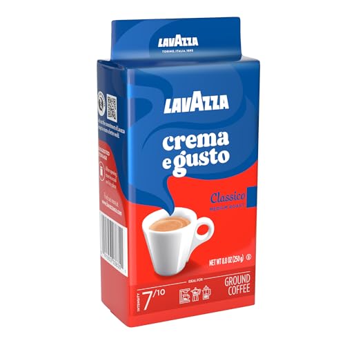 Lavazza-Espresso-Dark-Roast-Ground-Coffee-88oz-Bricks-4-Pack-Authentic-Italian-Blend-Roasted-in-Italy-Non-GMO Lavazza Espresso Dark Roast Ground Coffee 88oz Bricks 4 Pack Authentic Italian Blend Roasted in Italy Non GMO