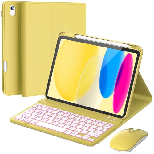 Image of RAYMCRAFT for iPad 11th (A16) /10th Generation Keyboard Case & Mouse Combo
