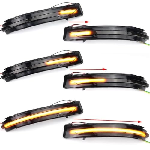 Luz de señal de giro para espejo Nissan Qashqai intermitente secuencial de alta visibilidad LED 7