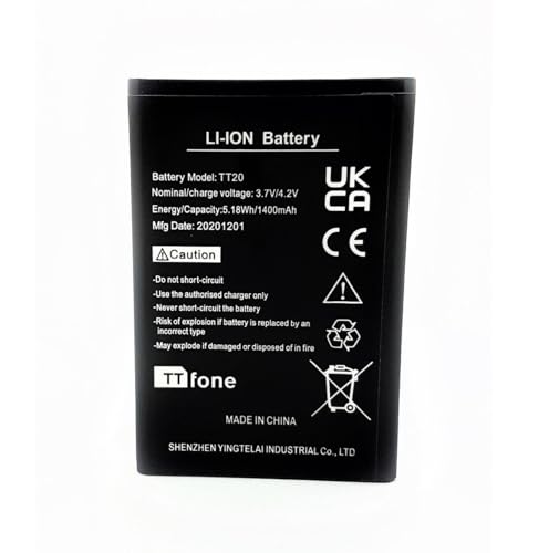 Batterie de Rechange d'origine pour téléphones Mobiles TTfone (TT20)