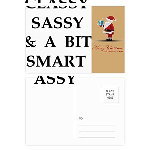 Cartes postales au design chic et assy, lot de 20 exemplaires en papier cartonné premium