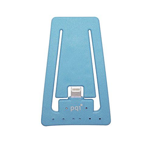 Cable de carga Lightning PQI i sincronización datos iPhone iPad azul