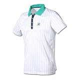 fila borg White/STRIPES Fila Oberkörper-Bekleidung Polo Stripe1 Men Oberbekleidung, weiß, L
