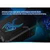 COOLCOLD K27 Laptop Cooler Portable USB Powered Vacuum Cooling Fan for 13-17 Inch Notebooks Ultra Quiet Air Extraction System with Non Slip Base Black Dual Turbo Fans