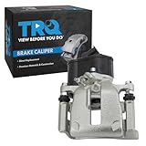 TRQ Rear Right Brake Caliper w/Bracket Passenger Side Compatible with 2015 Audi Q3 Q3 Quattro 2009-2017 Volkswagen CC 2009-2010 Passat Tiguan 2018 Tiguan Limited