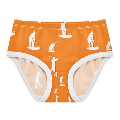 White Golf Players Toddler Girls's Underwear 2T 202c1414