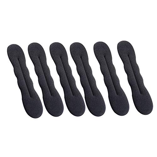 6Pcs Magic Hair Bun Maker Twist Curler Hair Roller Coiffure Hair Braider Magic Sponge Easy DIY Hair Styling Tools Ballet Sock Bun For Women