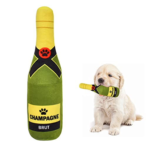 犬 おもちゃ 音のでる玩具 犬噛む玩具 知育玩具 犬 ぬいぐるみ おもちゃ シャンパンボトル 22cm ストレス解消 頑丈 噛む 歯磨き 壊れにくい ゾウ 退屈対策玩具 解消 運動不足解消 子犬 大型犬 中型犬 小型犬向 ちゃペット用品