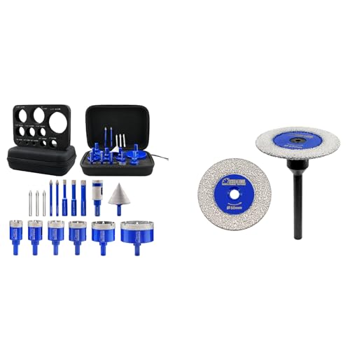 Kit de brocas de diamante para baldosa 16 piezas miniatura 1