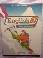 English 3 Worktext Answer Key 2nd Edition 1579248284 Book Cover