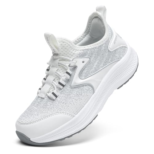 ARTOPEAK Wide Toe Box Kids Slip-On Sneakers with Arch Support Lightweight Orthopedic Athletic Tennis...
