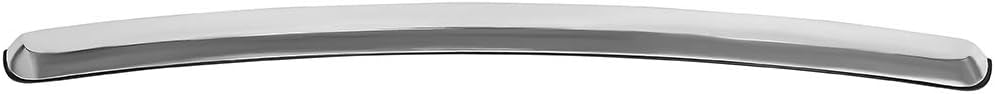 Soilver Front Hood Edge Grille Molding Trim Chrome fit for 2009-2013 for GMC Sierra 1500 Hybrid, Silvery-white