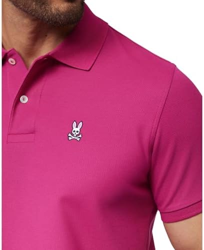 Polo Psycho Bunny Greenville Pique Hombre Beige T Shirt Playera