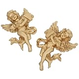 Costruzione in resina: realizzata in resina, questa scultura decorativa da parete offre una consistenza e una durata migliorate, perfetta per chiunque cerchi decorazioni murali eleganti e durature, figure da appendere alla parete, statuette in resina