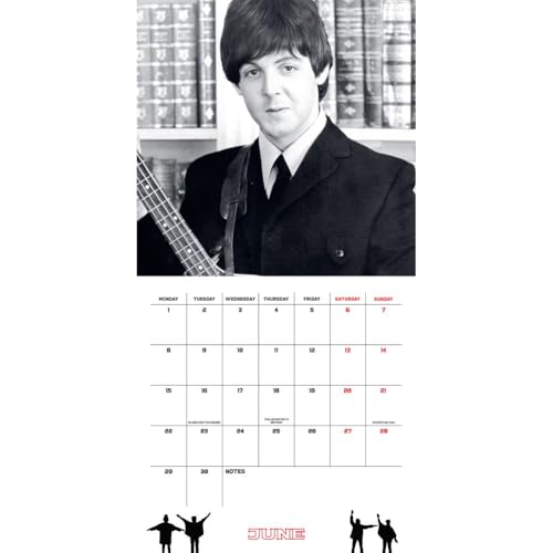THE BEATLES 2026 COLLECTOR’S EDITION RECORD SLEEVE CALENDAR Calendar – Wall Calendar, July 1, 2025 - Les Beatles, Paul McCartney, John Lennon, RIngo Starr, George Harrison THE BEATLES 2026 COLLECTOR'S EDITION RECORD SLEEVE CALENDAR Calendar – Wall Calendar, July 1, 2025 – Image 4