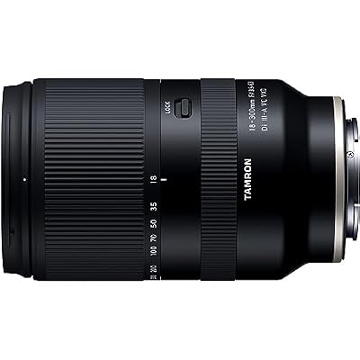 Tamron 18-300mm f/3.5-6.3 Di III-A VC VXD Lens Compatible with Sony E Mount (APS-C)| Bundle with 67mm UV Filter + Camera Cleaning Kit + Lens Pen + Lens Cap Keeper + Microfiber Cleaning Cloth (6 Items)