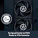 ARCTIC P9 PWM PST CO - PC Fan, 92 mm PWM case Fan with Cable Splitter for Continuous Operation, Optimized for Static Pressure, 200-3000 RPM, Quiet and efficient Motor, 0dB Mode - Black