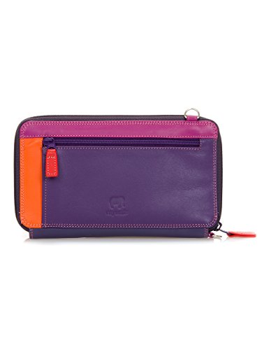 mywalit Multi-Color Purse With Shoulder Strap | 16 Cards, Phone & Coin Pockets4